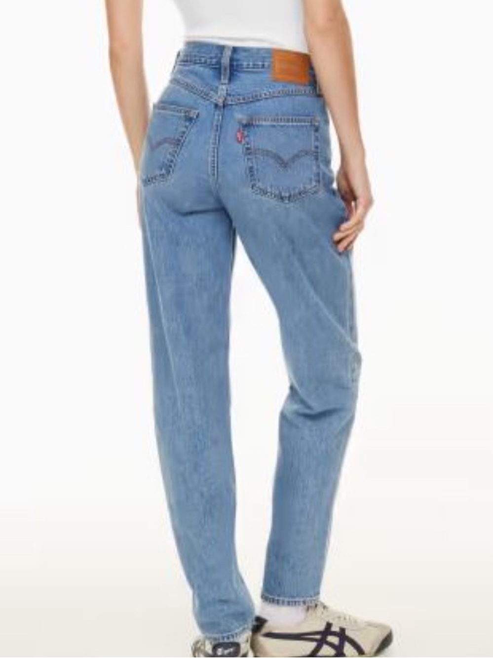 Levi’s 80s mom jeans (hemmed for 5’3)
